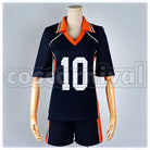 High School Shoyo Hinata #10 Uniform Cosplay cosplay costume from Haikyu!! Karasuno, uniform 36965 front view 3
