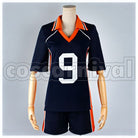High School Tobio Kageyama Uniform Cosplay cosplay costume from Haikyu!! Karasuno, front view 3
