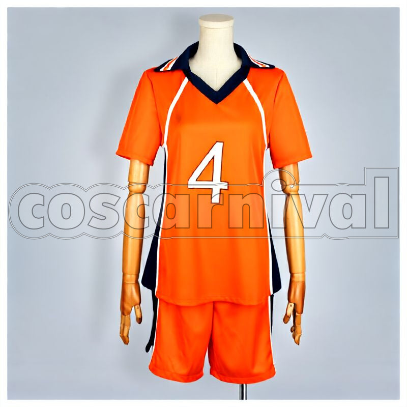 High School Yu Nishinoya Uniform Cosplay cosplay costume from Haikyu!! Karasuno, front view 1