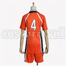 School Volleyball Club Volleyball Club Member Yu Nishinoya cosplay costume from Haikyu!! Karasuno High, back view