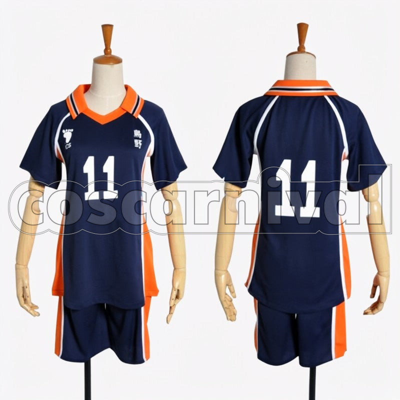 Kei Tsukishima cosplay costume from Haikyu!!, front view