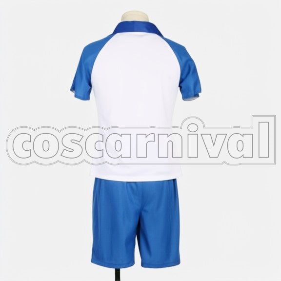 Junior High Tobio Kageyama cosplay costume from Haikyu!! Kitagawa Daiichi, back view