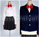 Shimizu Girls' School Uniform Cosplay cosplay costume from Haikyu!! Kiyoko, front view 3