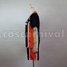 Tadashi Yamaguchi Karasuno High School Volleyball Club Position: Middle Blocker cosplay costume from Haikyu!!, side view