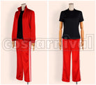 School Volleyball Club Kenma Kozume Sportswear cosplay costume from Haikyu!! Nekoma High, front view 2
