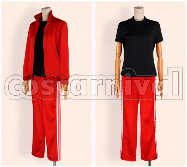 School Volleyball Club Kenma Kozume Sportswear cosplay costume from Haikyu!! Nekoma High, front view 2