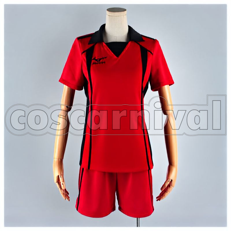 High Kenma Kozume Uniform Custom Jersey Number Cosplay cosplay costume from Haikyu!! Nekoma, front view 1