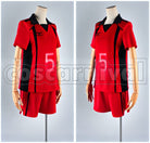 High Kenma Kozume Uniform Custom Jersey Number Cosplay cosplay costume from Haikyu!! Nekoma, front view 2