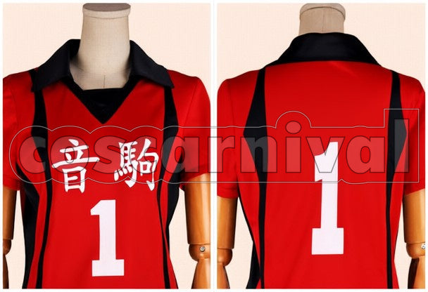 School Volleyball Club Red cosplay costume from Haikyu!! Nekoma High, detail-1