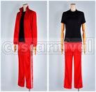 High Tetsuro Kuroo Jersey Cosplay cosplay costume from Haikyu!! Nekoma, front view 2