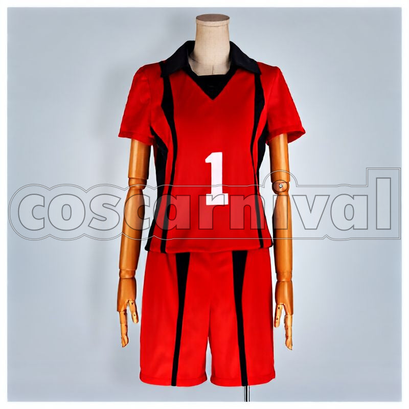 High Tetsuro Kuroo Uniform Cosplay cosplay costume from Haikyu!! Nekoma, front view 1