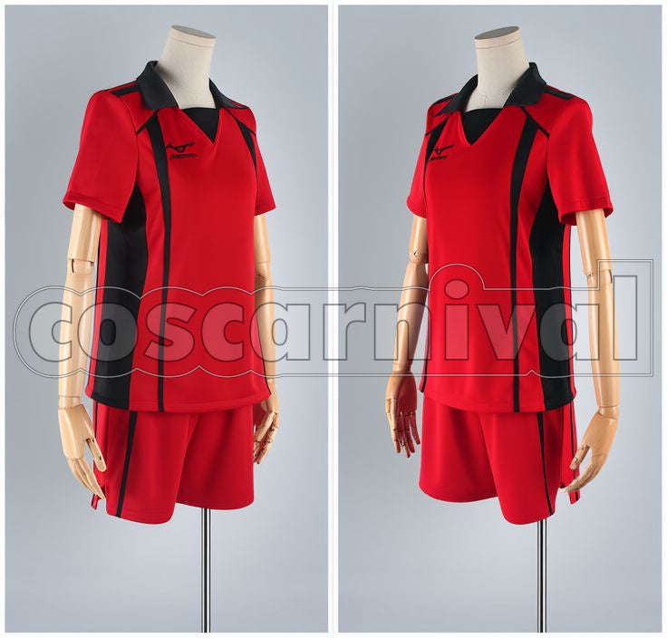 High Tetsuro Kuroo Uniform Cosplay cosplay costume from Haikyu!! Nekoma, front view 2