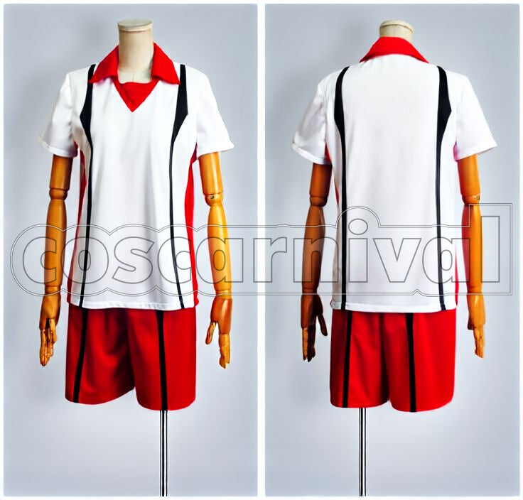High White Uniform Cosplay cosplay costume from Haikyu!! Nekoma, detail-1