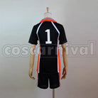 Daichi Sawamura Karasuno High School Volleyball Club Volleyball Team Captain cosplay costume from Haikyu!!, back view