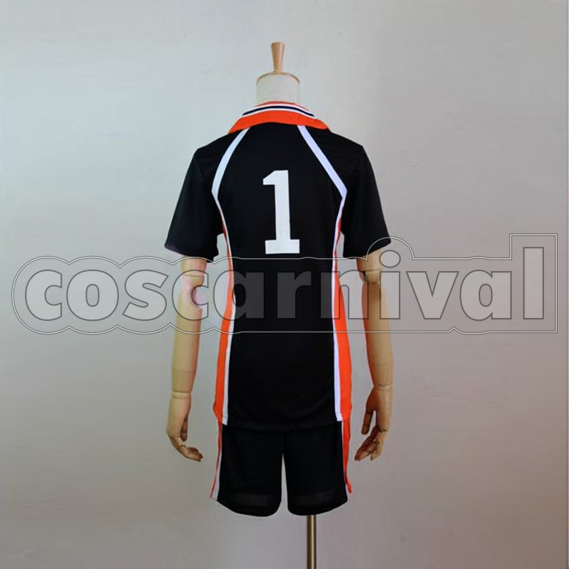 Daichi Sawamura Karasuno High School Volleyball Club Volleyball Team Captain cosplay costume from Haikyu!!, back view