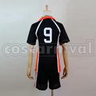 Karasuno High School Volleyball Club Position: Setter cosplay costume from Haikyu!! Tobio Kageyama, back view