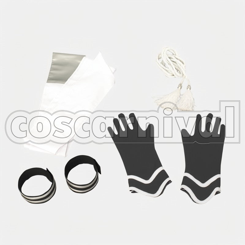 Hajime Saito Dark Grey cosplay costume from Hakuoki 2010 Calendar, detail-2