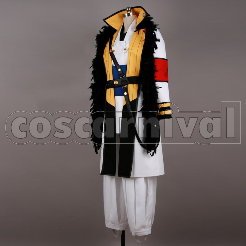 Kazama Chikage cosplay costume from Hakuoki 2010 Calendar, front view 3