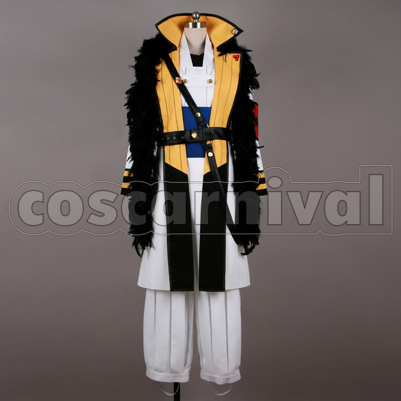 Chikage Kazama cosplay costume from Hakuoki, front view