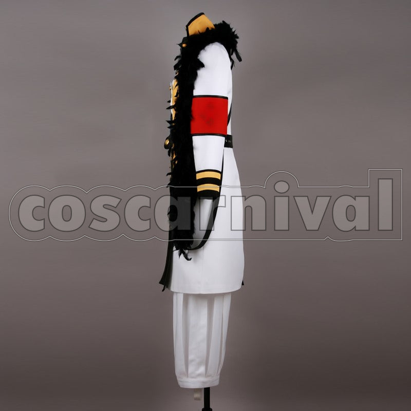 Kazama Chikage cosplay costume from Hakuoki 2010 Calendar, side view
