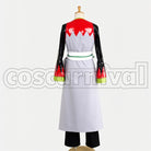 Okita Souji cosplay costume from Hakuoki 2010 Calendar, back view