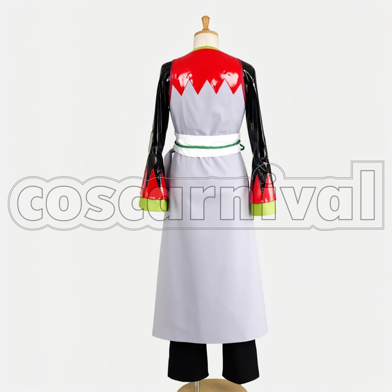 Okita Souji cosplay costume from Hakuoki 2010 Calendar, back view