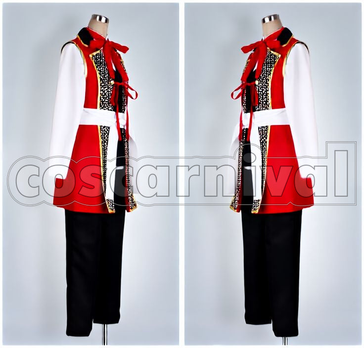 Yukimura Western-Style Outfit Cosplay cosplay costume from Hakuoki Chizuru, side view