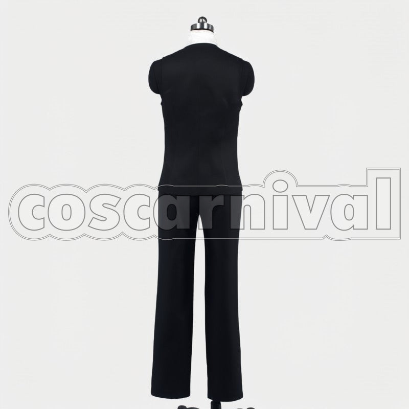 Hajime Saito Western Outfit cosplay costume from Hakuoki, back view 3