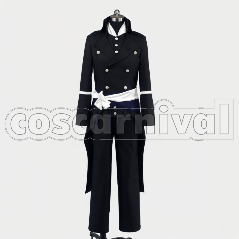 Hajime Saito Western Outfit cosplay costume from Hakuoki, front view 3
