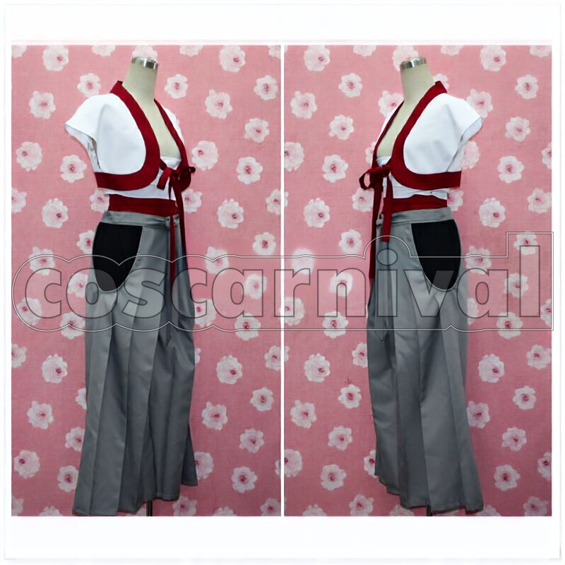 Harada with Shinsengumi Uniform Cosplay cosplay costume from Hakuoki Sanosuke, side view