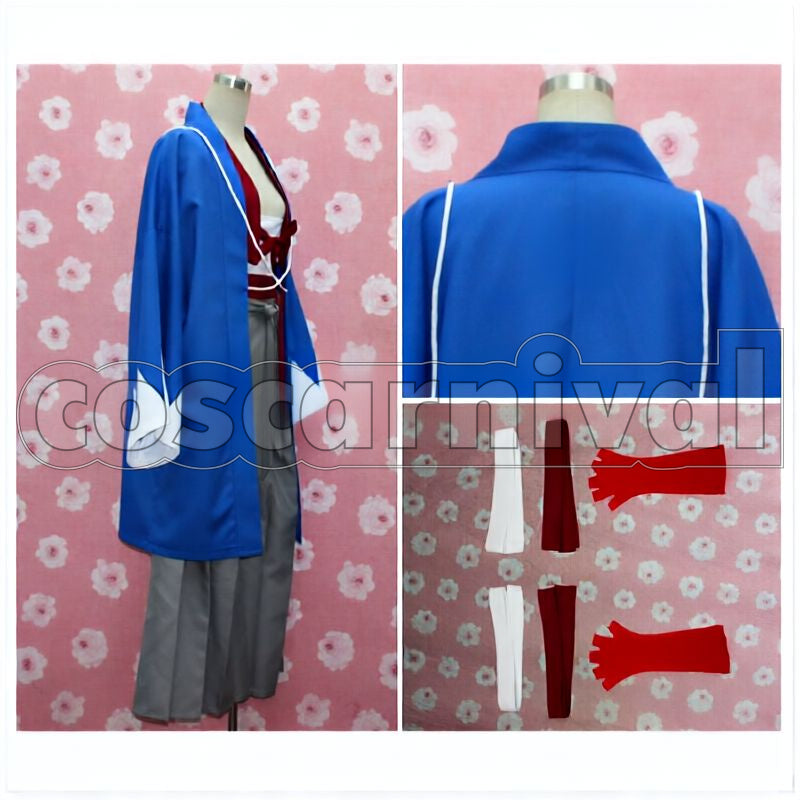 Harada with Shinsengumi Uniform Cosplay cosplay costume from Hakuoki Sanosuke, set view