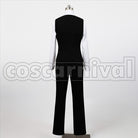 Chizuru Yukimura Official Version cosplay costume from Hakuoki: Shinsengumi Kitan, back view 2