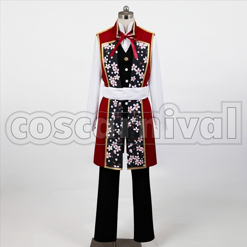 Chizuru Yukimura cosplay costume from Hakuoki, front view
