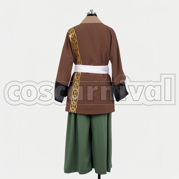 Okita Souji cosplay costume from Hakuoki: Shinsengumi Kitan, back view
