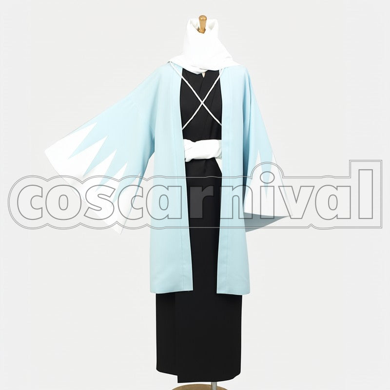 Hajime Saito cosplay costume from Hakuoki: Shinsengumi Kitan, front view 2
