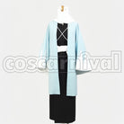 Hajime Saito cosplay costume from Hakuoki: Shinsengumi Kitan, front view 3