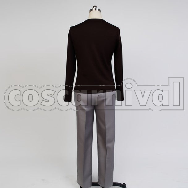 murasaki cosplay costume from Hamatora, back view 2
