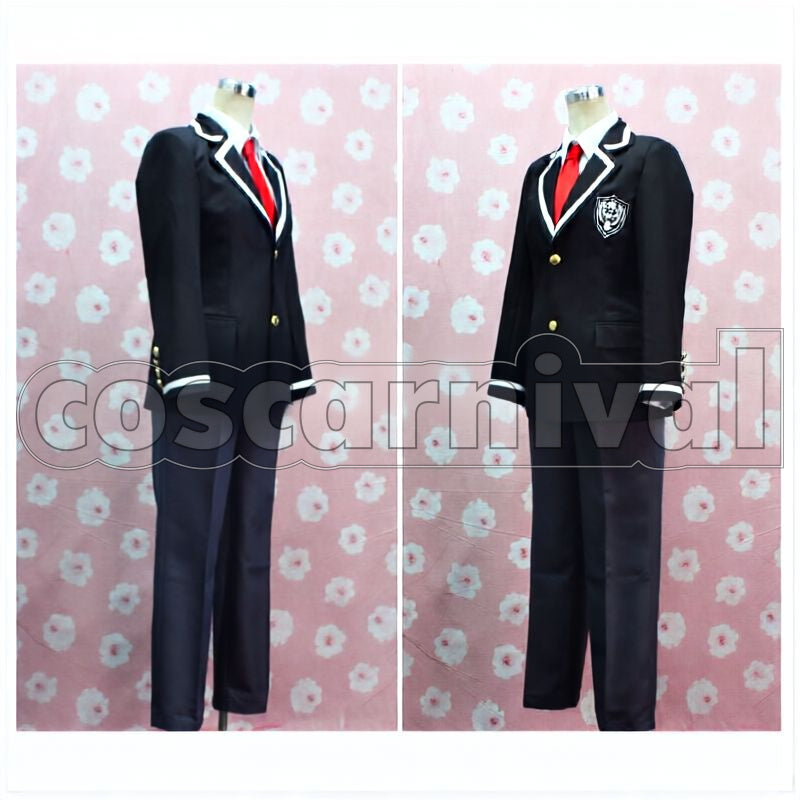 Kaki Boys School Uniform Cosplay cosplay costume from Hanaoni Kitou, front view