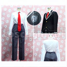 Kaki Boys School Uniform Cosplay cosplay costume from Hanaoni Kitou, set view