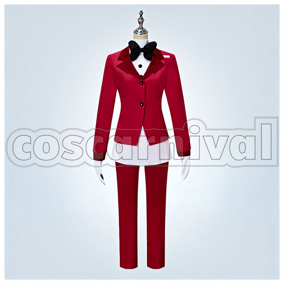 Charlie Morningstar Cosplay cosplay costume from Hazbin Hotel, front view 1