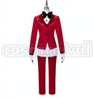 Charlie Morningstar Cosplay cosplay costume from Hazbin Hotel, front view 2