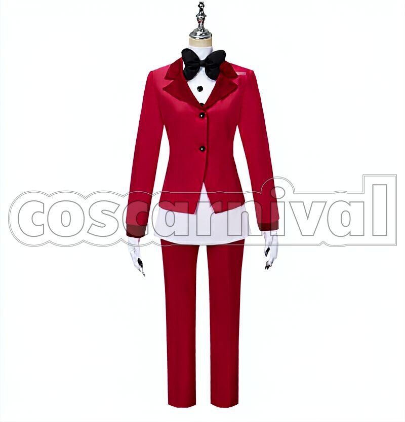 Charlie Morningstar Cosplay cosplay costume from Hazbin Hotel, front view 2