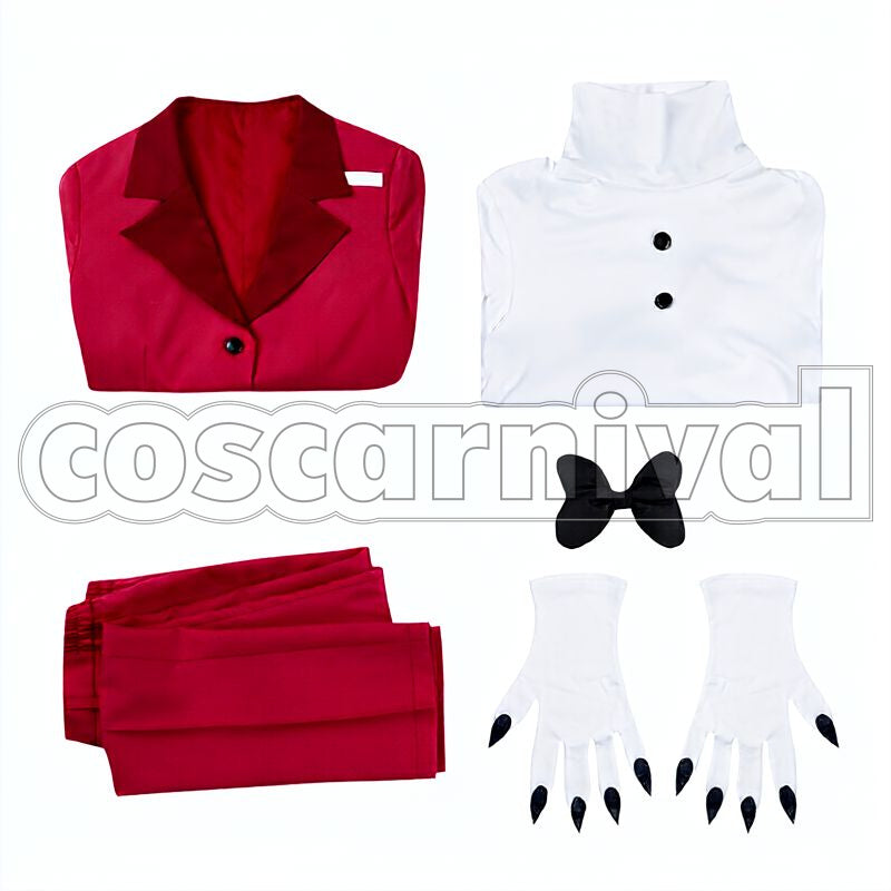 Charlie Morningstar Cosplay cosplay costume from Hazbin Hotel, set view