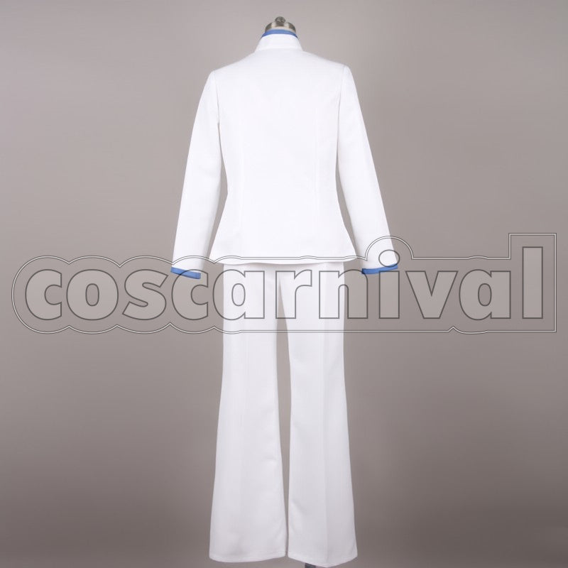Akira Miura Private Myoudou Academy Junior High cosplay costume from HeartCatch PreCure!, back view