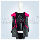 Heroes Faith Beams Hero Suit Cosplay cosplay costume from Helios Rising, front view 1