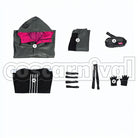 Heroes Faith Beams Hero Suit Cosplay cosplay costume from Helios Rising, set view