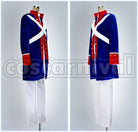 Powers America Revolutionary War Cosplay cosplay costume from Hetalia: Axis, side view