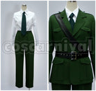 Powers England (Arthur Kirkland) Military Uniform Cosplay cosplay costume from Hetalia: Axis, front view 2
