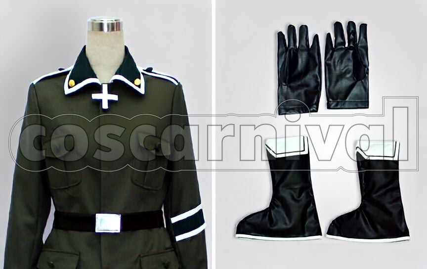 Powers Germany Set Cosplay cosplay costume from Hetalia: Axis, set view