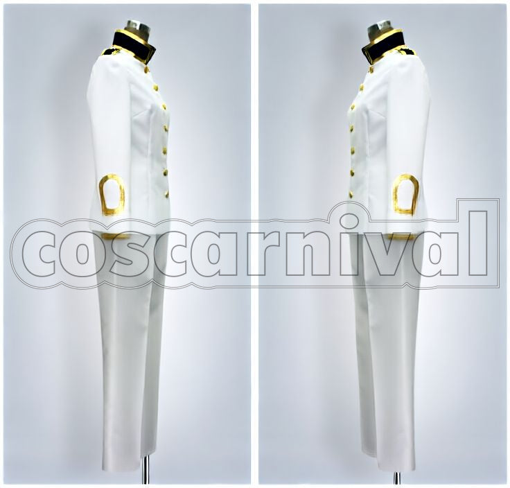 Powers Japan (Kiku Honda) Military Uniform Cosplay cosplay costume from Hetalia: Axis, side view